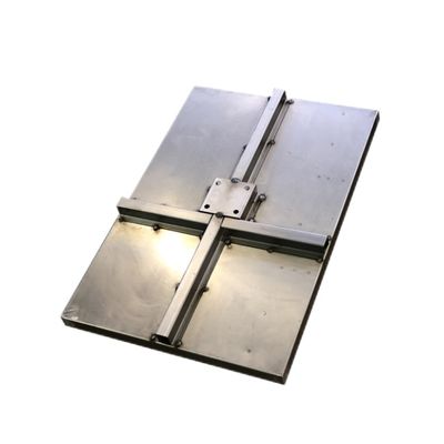 Ductwork Brushed Panel Sheet Metal Stamping Aluminum Stainless Steel Fabrication